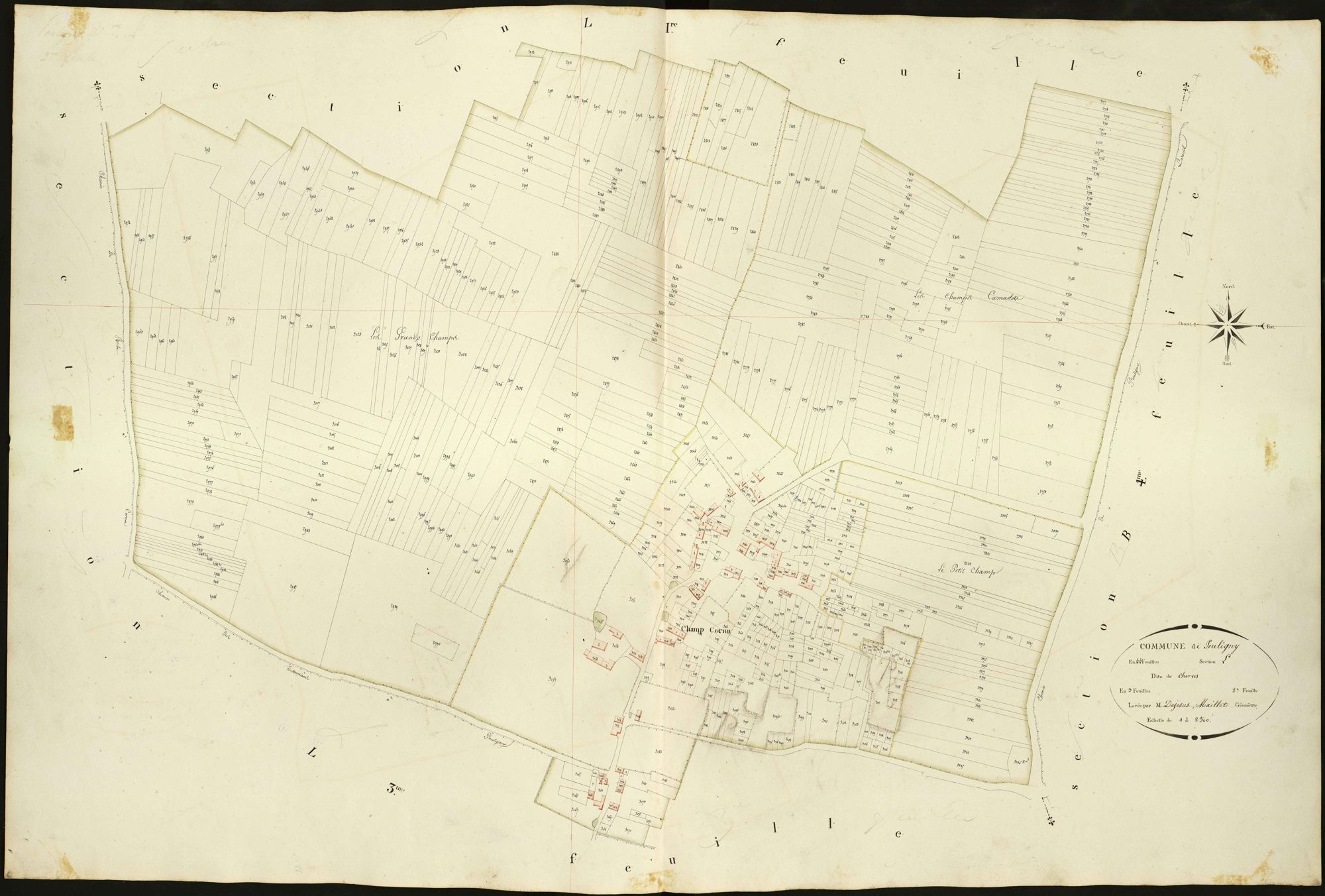 Pouligny-Saint-Pierre - Section L2, dite de Cherves.