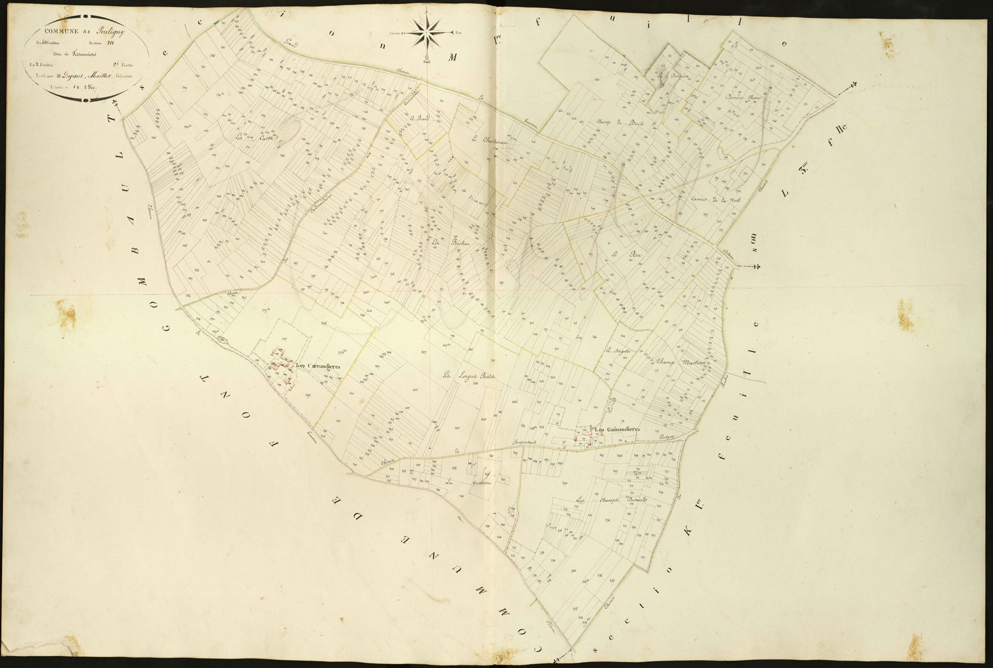 Pouligny-Saint-Pierre - Section M2, dite desTessonnières.