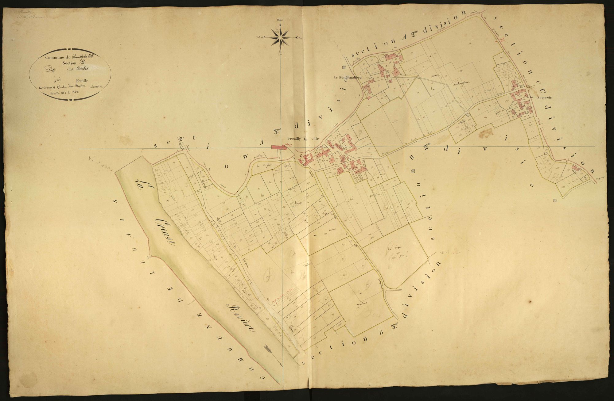 Preuilly-la-Ville - Section B1, dite des Tombes.