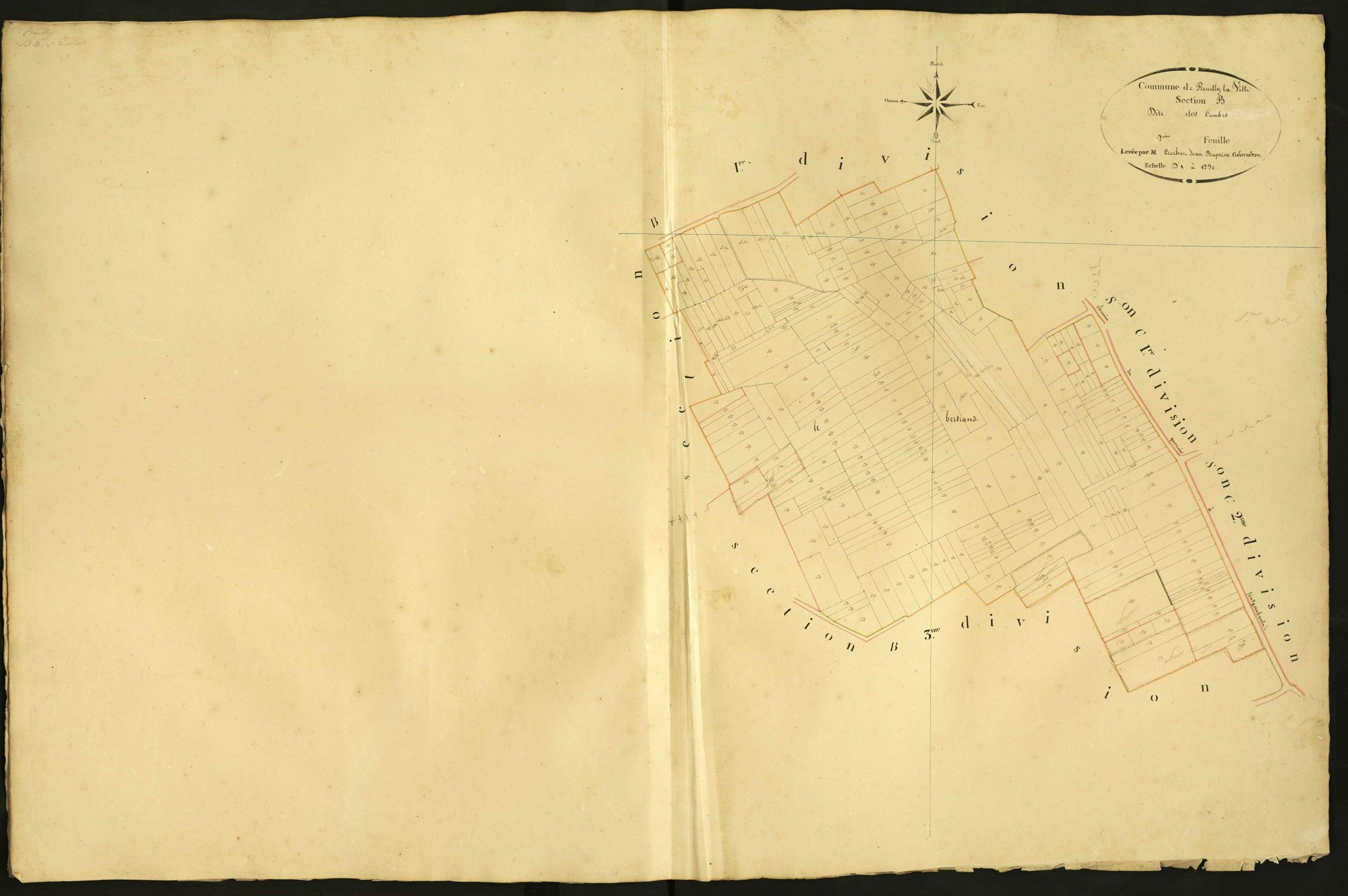 Preuilly-la-Ville - Section B2, dite des Tombes.