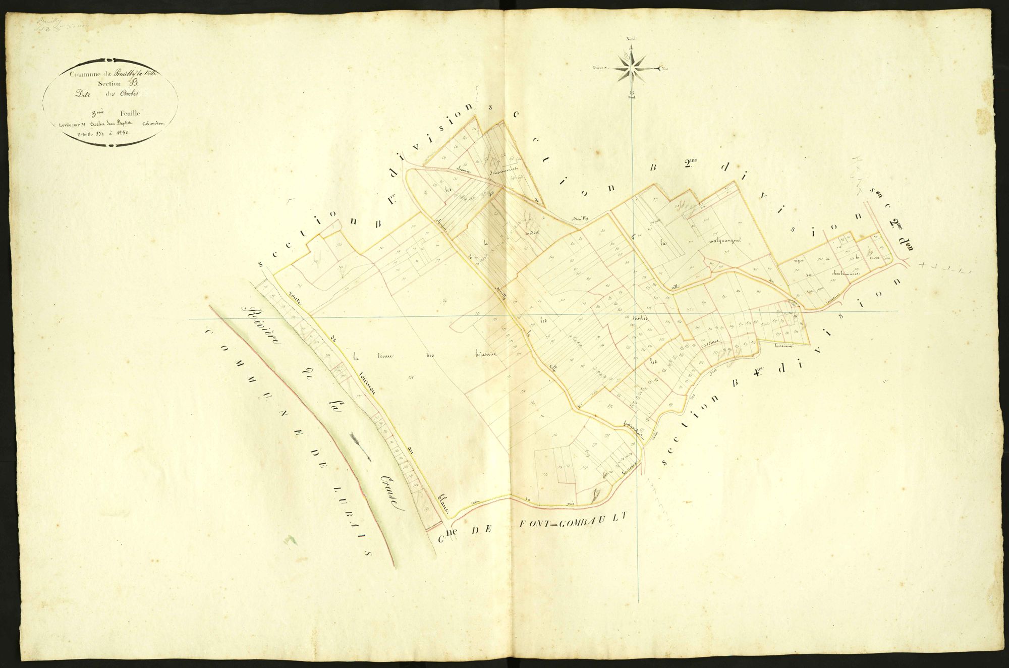 Preuilly-la-Ville - Section B3, dite des Tombes.