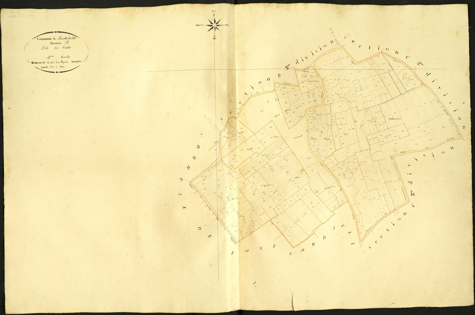 Preuilly-la-Ville - Section B4, dite des Tombes.
