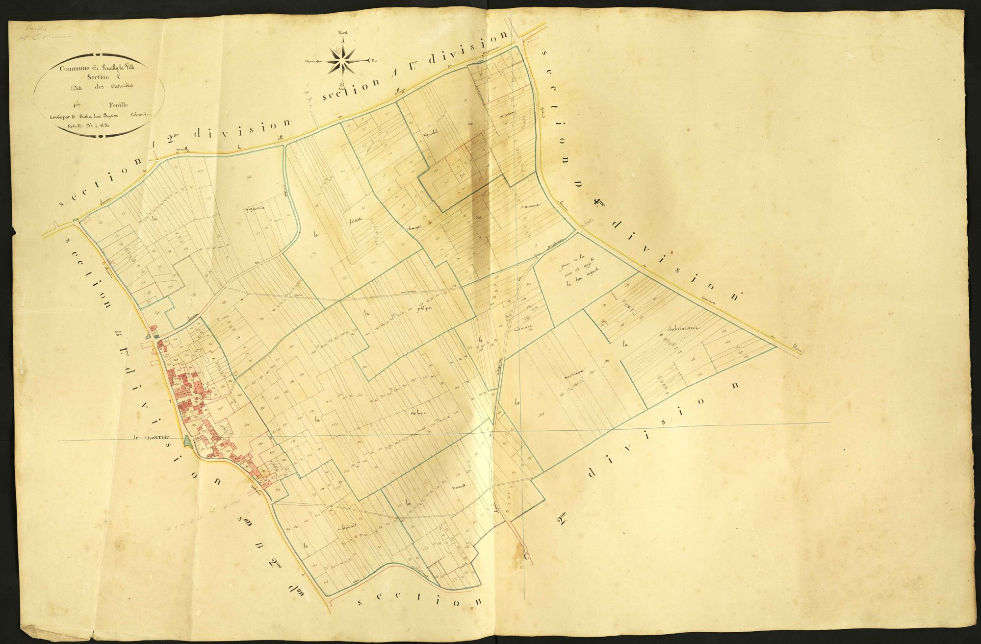 Preuilly-la-Ville - Section C1, dite des Crétinières.