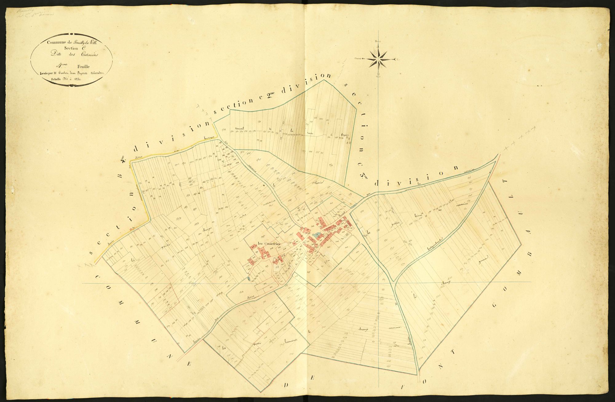 Preuilly-la-Ville - Section C4 dite des Crétinières.