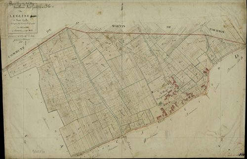Preuilly-la-Ville - Section A1, dite de l'Eglise.
