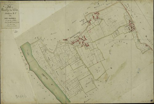 Preuilly-la-Ville - Section B1, dite des Tombes.