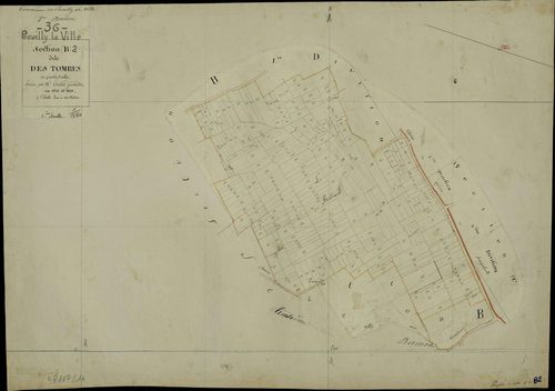 Preuilly-la-Ville - Section B2, dite des Tombes.