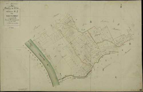 Preuilly-la-Ville - Section B3, dite des Tombes.