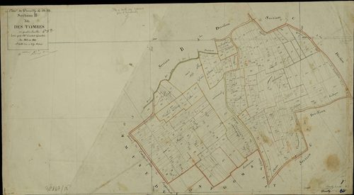 Preuilly-la-Ville - Section B4, dite des Tombes.