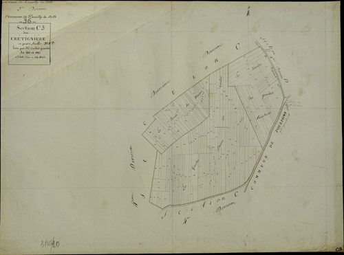 Preuilly-la-Ville - Section C3, dite des Crétignières.