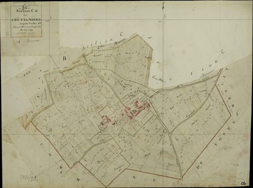Preuilly-la-Ville - Section C4 dite des Crétignières.