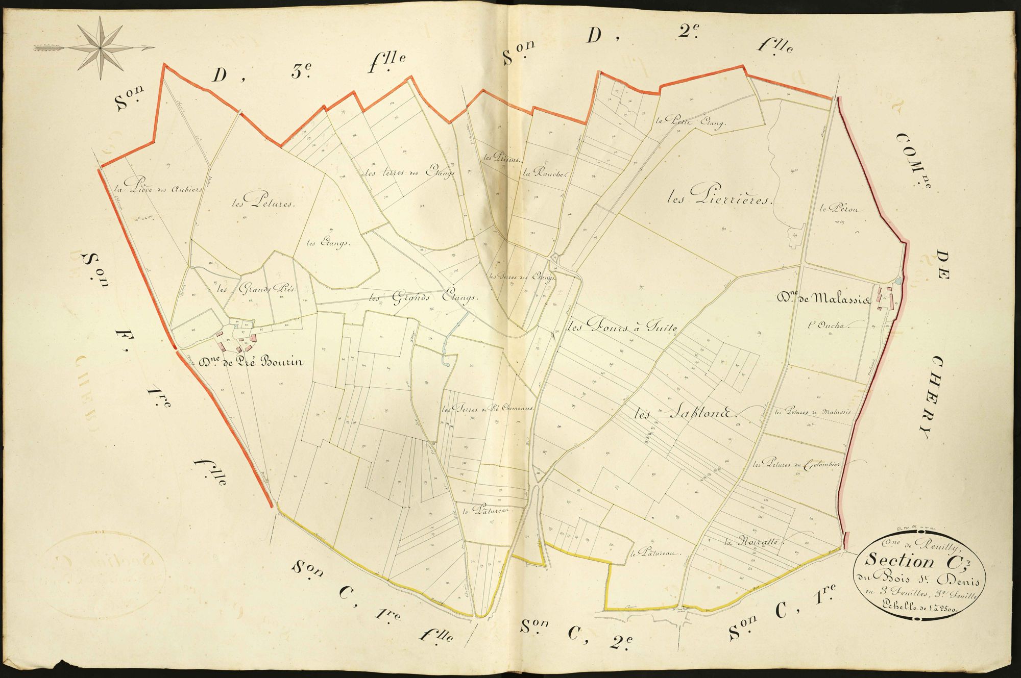 Reuilly - Section C3, dite du Bois Saint-Denis.
