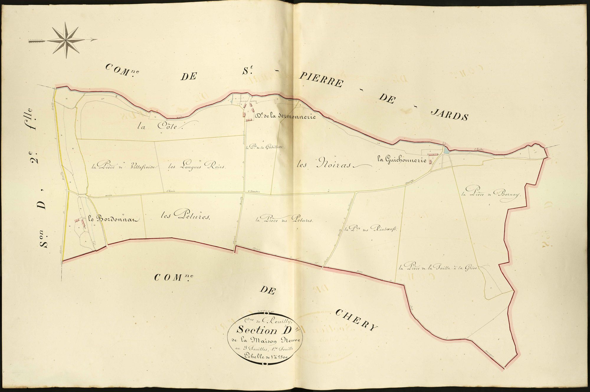 Reuilly - Section D1, dite de la Maison Neuve.