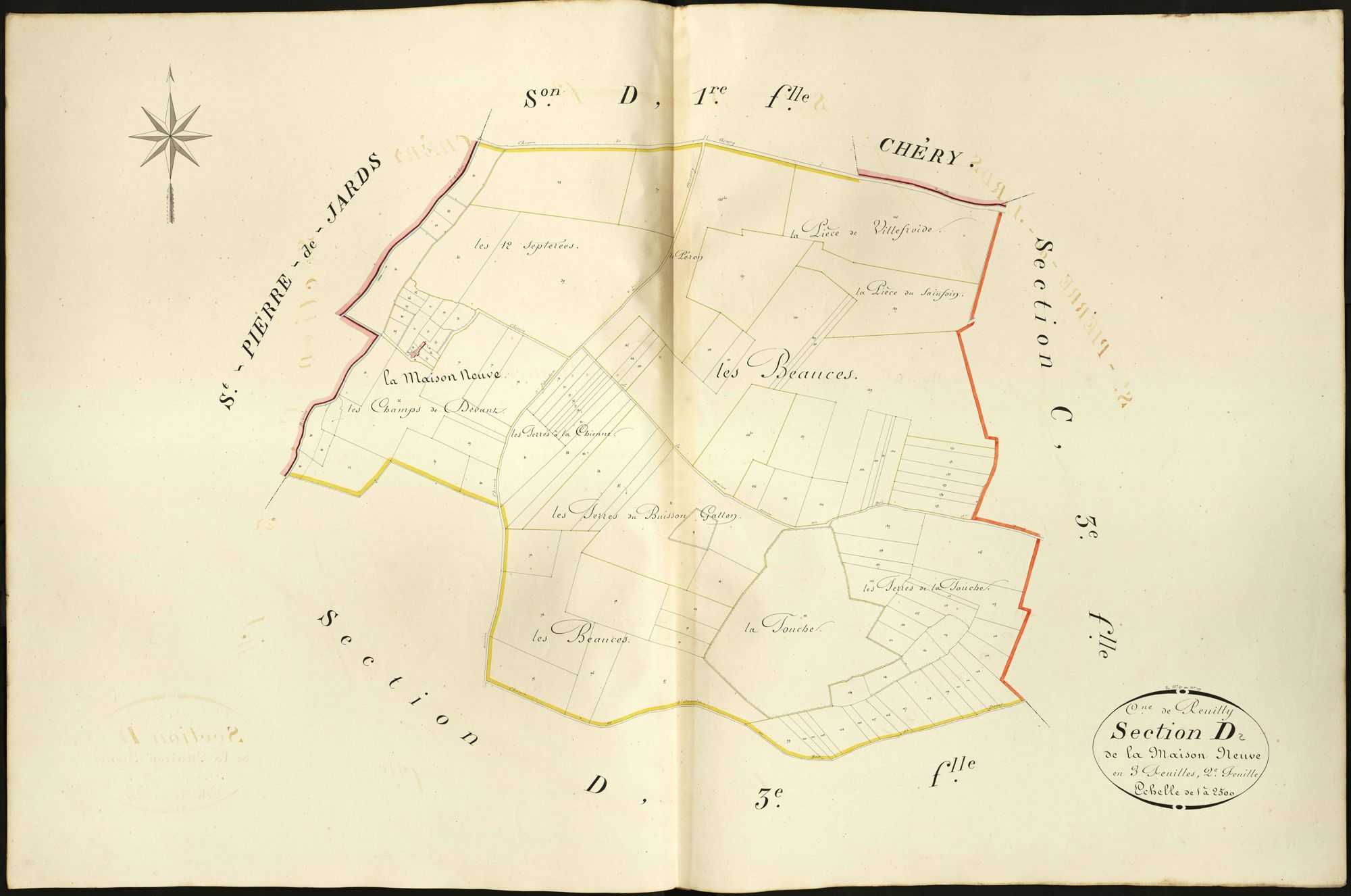 Reuilly - Section D2, dite de la Maison Neuve.