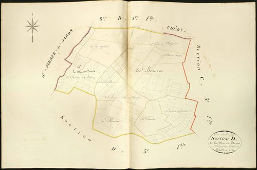 Reuilly - Section D2, dite de la Maison Neuve.