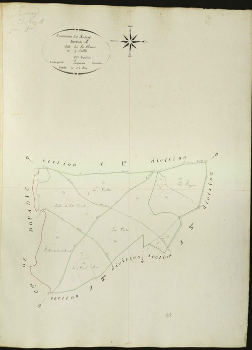 Rosnay - Section A2, dite de la Chaume.