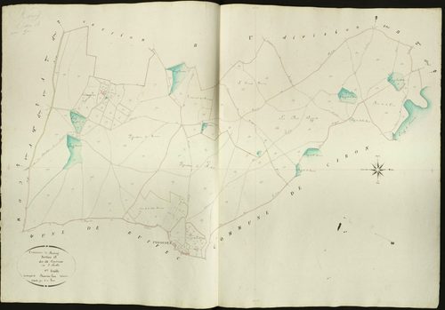 Rosnay - Section B3, dite du Coudreau.