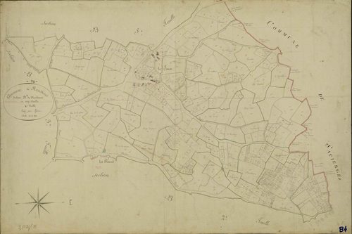 Roussines - Section B4, dite de Montbroux.