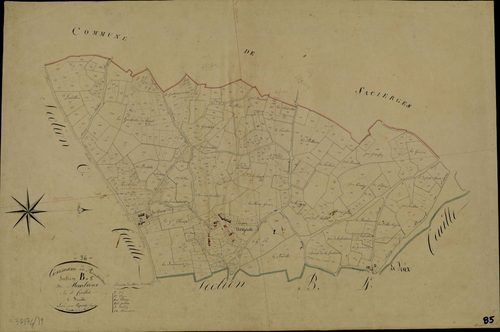 Roussines - Section B5, dite de Montbroux.