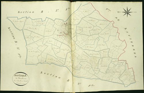 Roussines - Section B4, dite de Montbroux.