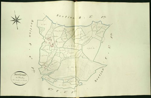 Roussines - Section C1, dite du Meslier.