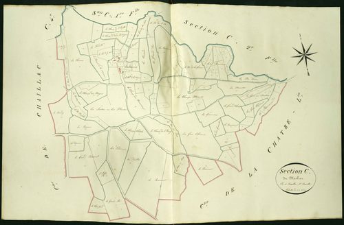 Roussines - Section C3, dite du Meslier.