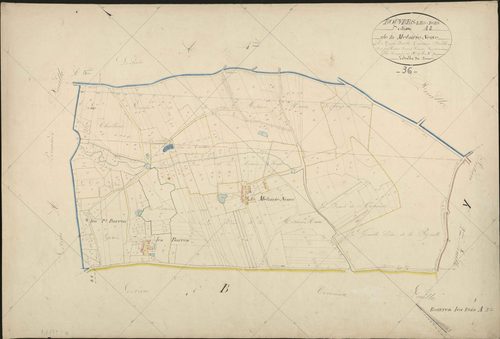 Rouvres-les-Bois - Section A2, dite de la Métairie-Neuve.