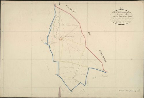 Rouvres-les-Bois - Section A3, dite de la Métairie-Neuve.