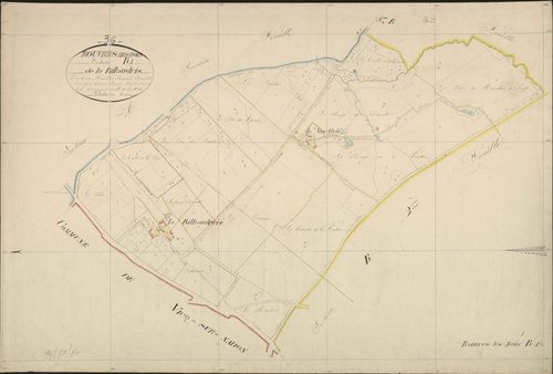 Rouvres-les-Bois - Section B1, dite de la Billaudris.