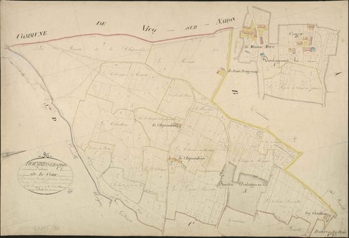 Rouvres-les-Bois - Section C1, dite de la Cour.