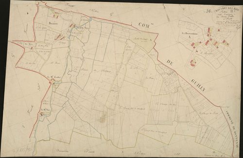 Rouvres-les-Bois - Section H1, dite de Pouligny.