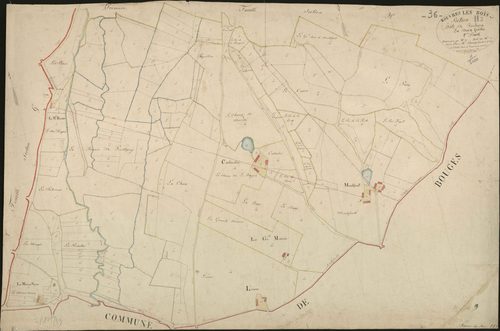 Rouvres-les-Bois - Section H2, dite de Pouligny.