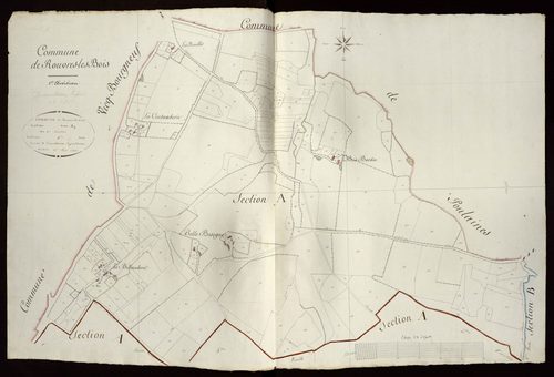 Rouvres-les-Bois - Section A1, dite des Croslins.