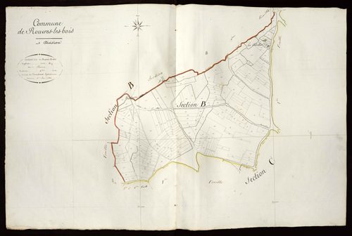 Rouvres-les-Bois - Section B4, dite de Rouvres.