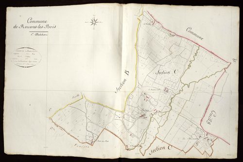 Rouvres-les-Bois - Section C1, dite de Pouligny.
