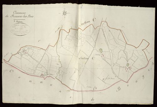 Rouvres-les-Bois - Section C3, dite de Pouligny.