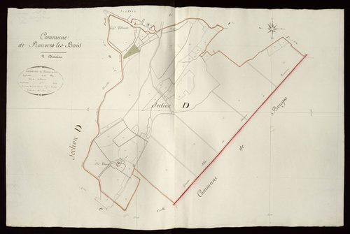 Rouvres-les-Bois - Section D2, dite de Villours.