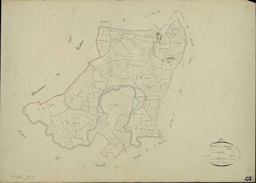 Sacierges-Saint-Martin - Section C5, dite de la Lande.