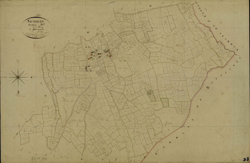 Sacierges-Saint-Martin - Section D3, dite du Bourg.