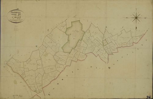 Sacierges-Saint-Martin - Section D4, dite du Bourg.