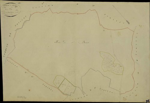 Sacierges-Saint-Martin - Section D5, dite du Bourg.