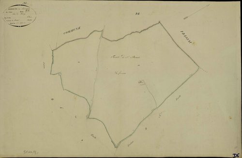 Sacierges-Saint-Martin - Section D6, dite du Bourg.