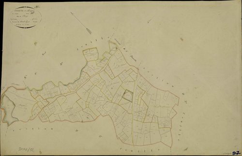 Sacierges-Saint-Martin - Section D7, dite du Bourg.