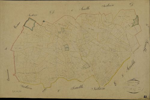 Sacierges-Saint-Martin - Section E1, dite de Chénier.