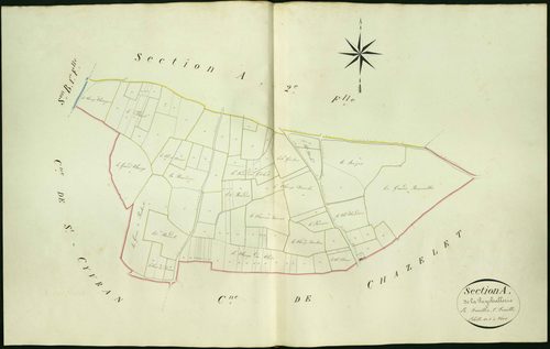 Sacierges-Saint-Martin - Section A3, dite de la Puychallerie.