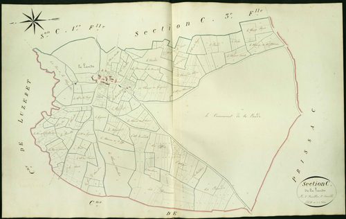 Sacierges-Saint-Martin - Section C2, dite de la Lande.
