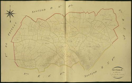 Sacierges-Saint-Martin - Section E1, dite de Chénier.