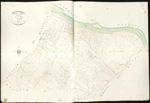 Saint-Aigny - Section C3, dite du Bourg.