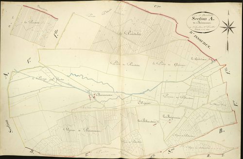 Saint-Aoustrille - Section A2, dite de Boissereau.