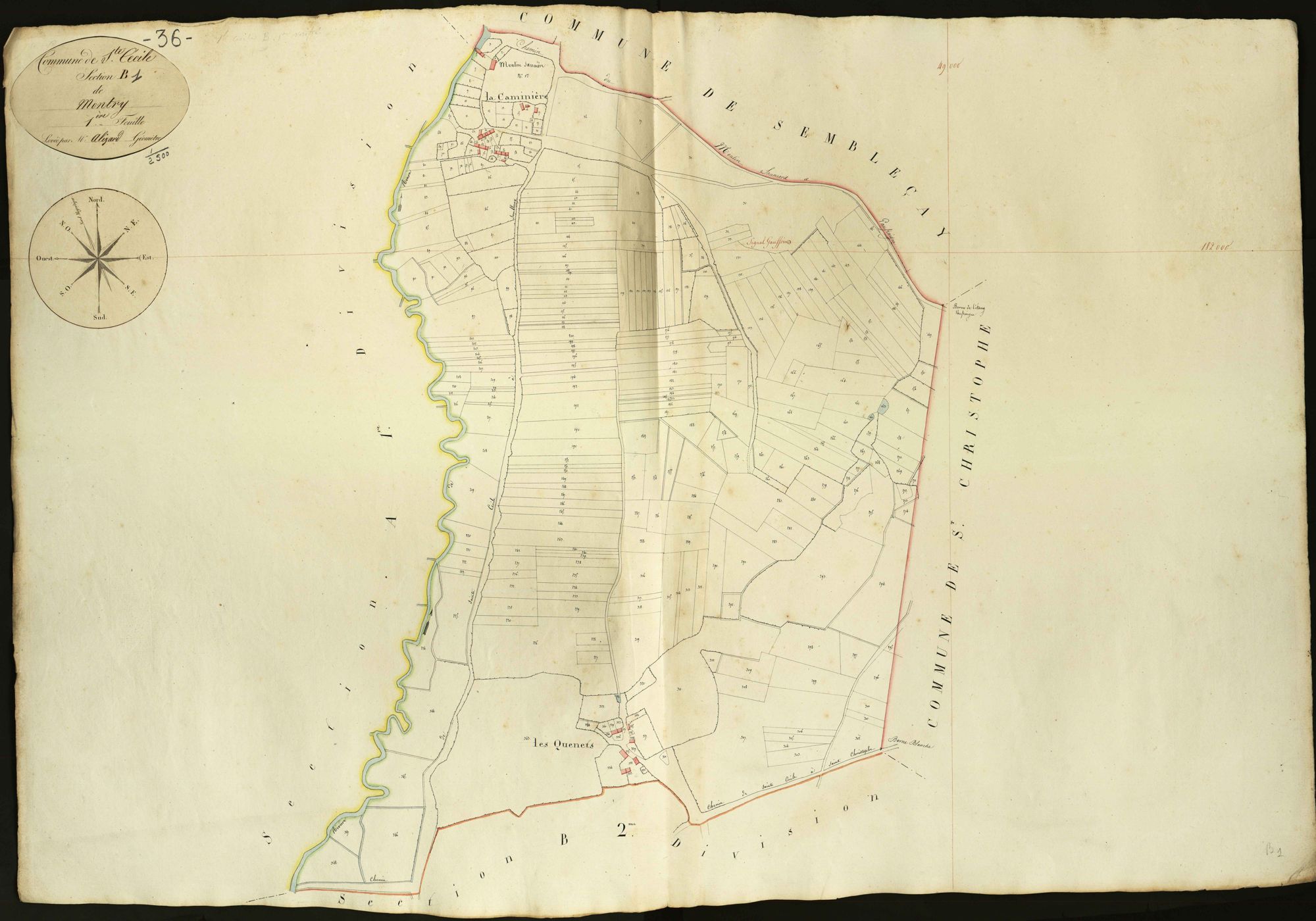 Sainte-Cécile - Section B1, dite de Montry.